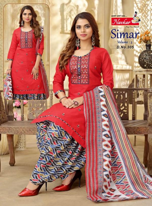 Navkar Simar Vol 3 Regular Wear Ready Made Dress Collection